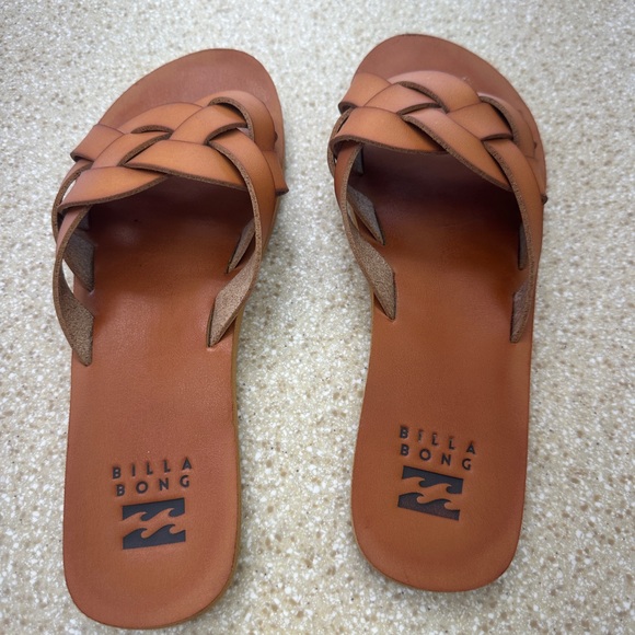 Billabong Shoes - Billabong Women's Brown Woven Sandals